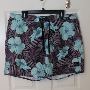 Quiksilver Mens Tropical Floral 17" Boardshorts~